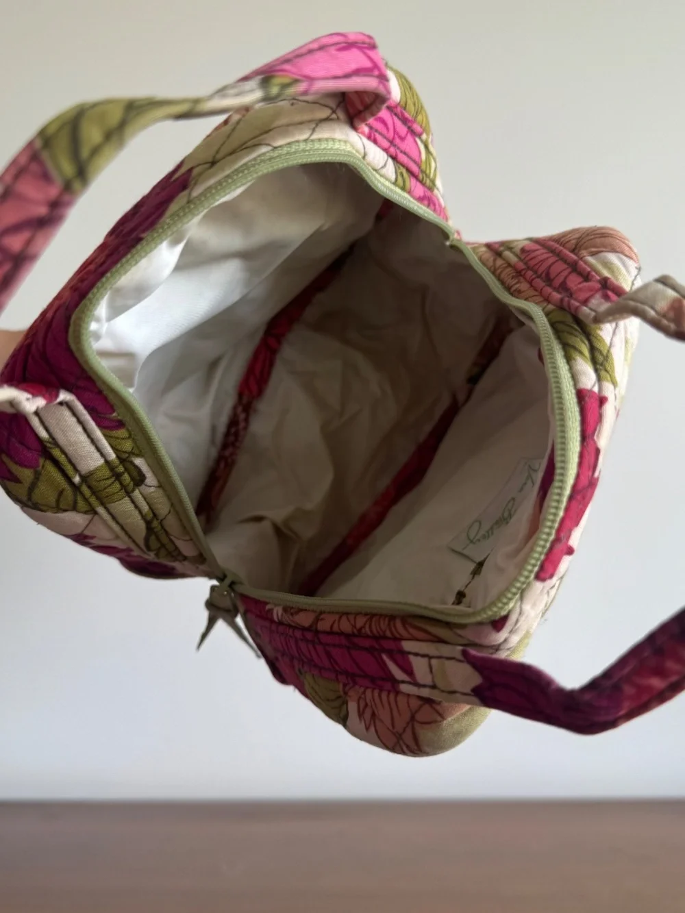 Vera Bradley Hello Dahlia Fall 2010 Retired Pattern Insulated Lunch Bag